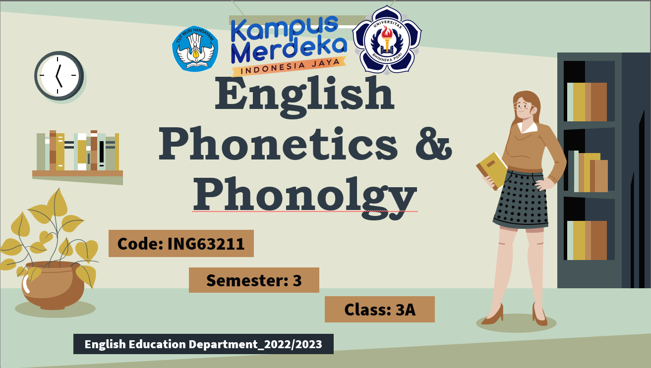 ENGLISH PHONETICS & PHONOLOGY 2022